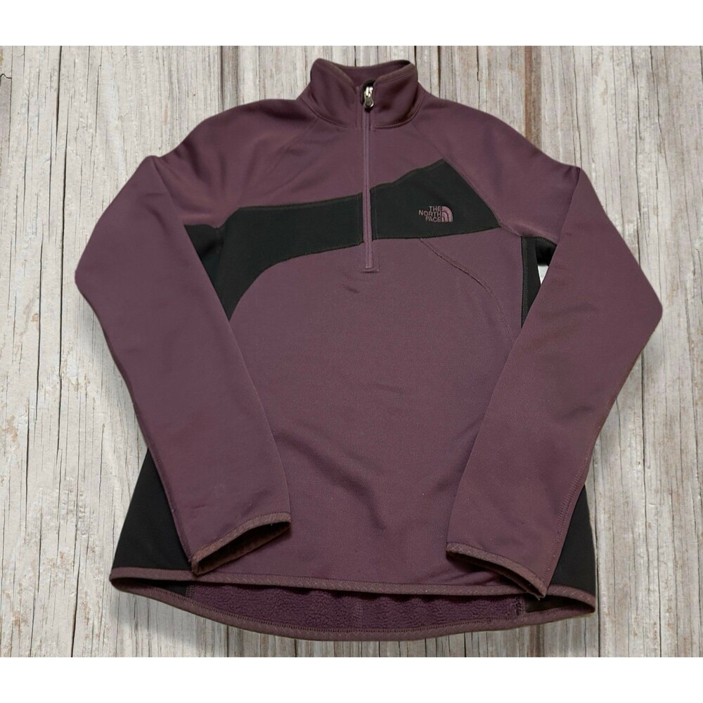 The North Face Men’s Plum & Black Half-Zip Shirt Jacket SP